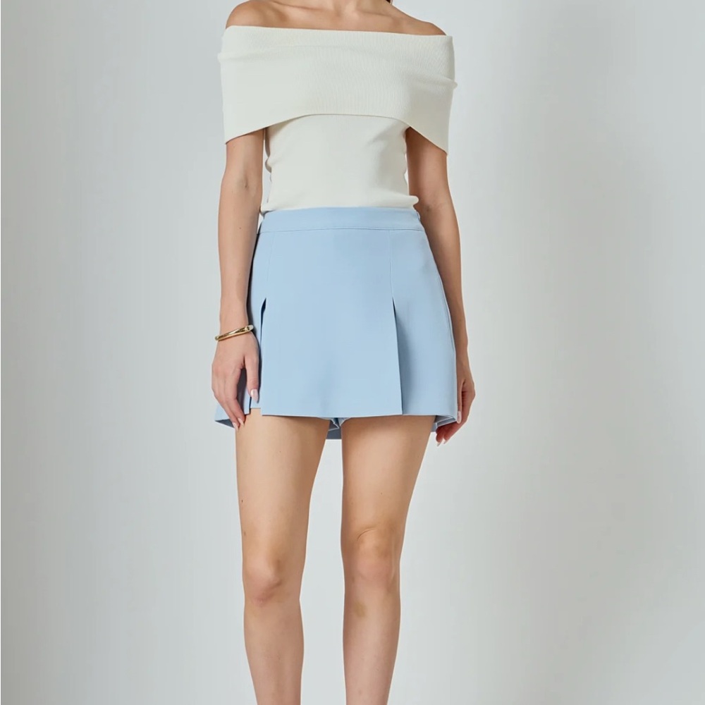 High Waisted Skort